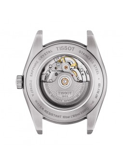 Montre Homme T1274071109101 Tissot Gentleman Powermatic 80 Silicium - Cadran Ronde, Vert