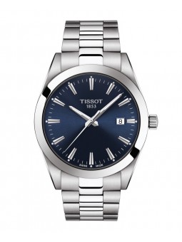 Montre Homme T1274101104100 Tissot Gentleman - Cadran Ronde, Bleu