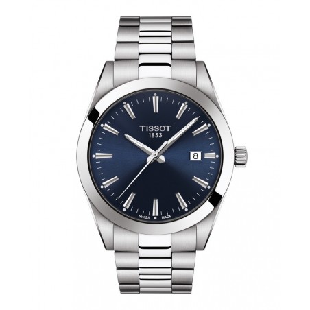 Montre Homme T1274101104100 Tissot Gentleman - Cadran Ronde, Bleu