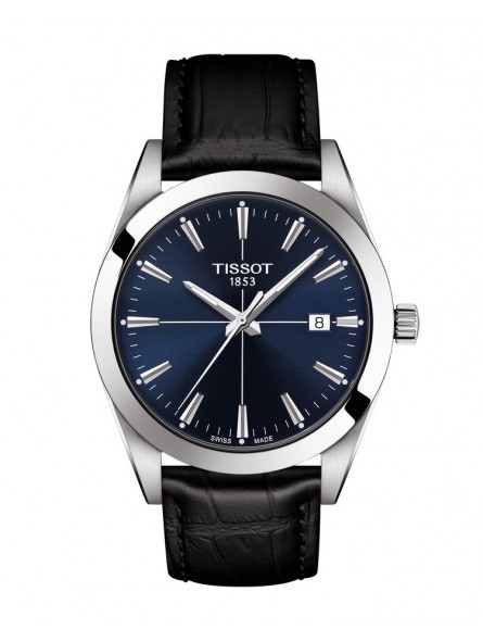 Montre Homme T1274101604101 Tissot Gentleman - Cadran Ronde, Bleu