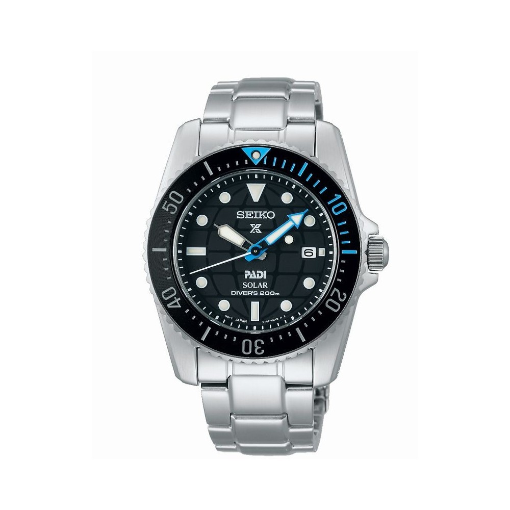 Montre Homme Seiko Prospex SNE575P1 - Mouvement quartz à énergie solaire - Edition spéciale PADI