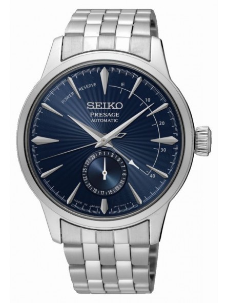 Montre Homme Seiko Presage SSA347J1 - Mouvement automatique - Cadran bleu