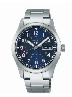 SEIKO 5 SPORTS AUTOMATIQUE BLEU ACIER GRIS SRPG29K1