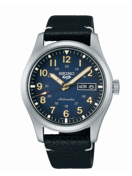 Montre Homme Seiko S5S SRPG39K1 - Mouvement automatique  - Cadran bleu