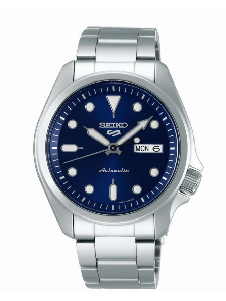 Montre Homme Seiko S5S SRPE53K1 - Mouvement automatique  - Cadran bleu