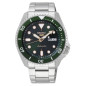 Montre Homme SEIKO 5 Sports Automatique Vert Acier - SRPD63K1