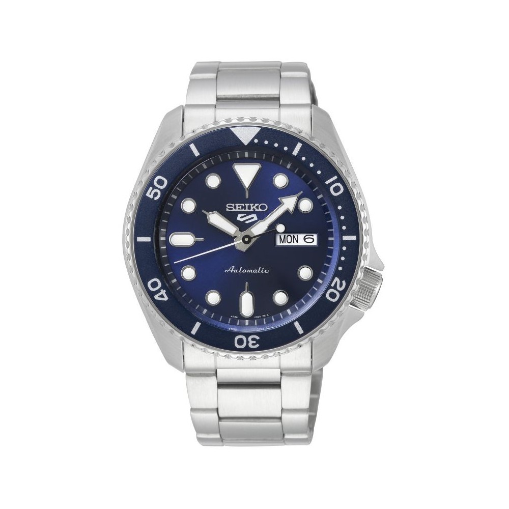 SEIKO 5 SPORTS AUTOMATIQUE BLEU ACIER SRPD51K1