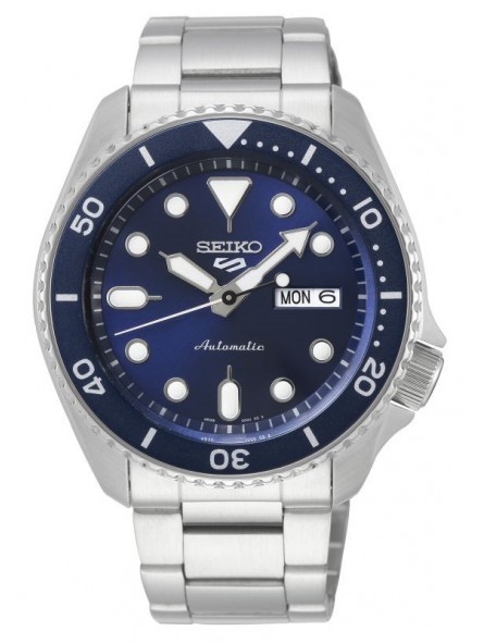 SEIKO 5 SPORTS AUTOMATIQUE BLEU ACIER SRPD51K1