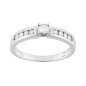 Bague diamant 0.07 ct