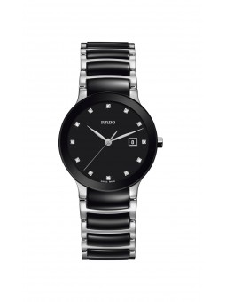 Montre Femme RADO Centrix Diamonds Quartz Noire - R30935752
