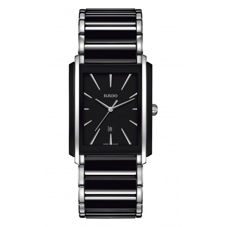 Montre Mixte RADO Integral High Tech Ceramique Quartz Noire - R20206162