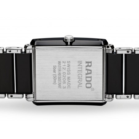 Montre Mixte Montre Homme Rado Integral High Tech Ceramique Quartz noire - R20206162