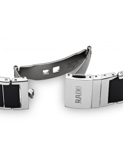 Montre Mixte RADO Integral High Tech Ceramique Quartz Noire - R20206162
