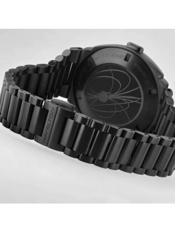 Montre Homme HAMILTON PSR Digital Quartz Brac Acier Noir - H52404130