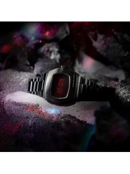 Montre Homme HAMILTON PSR Digital Quartz Brac Acier Noir - H52404130