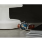 Montre Homme HAMILTON Jazzmaster Coeur Ouvert Bleu Cuir Brun - H32675540
