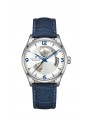 Montre Homme HAMILTON Jazzmaster Coeur Ouvert Brac cuir bleu, cad argenté - H32705651