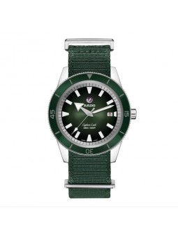 Montre Homme Rado Captain Cook Auto Pochette Voyage Cuir - R32505318