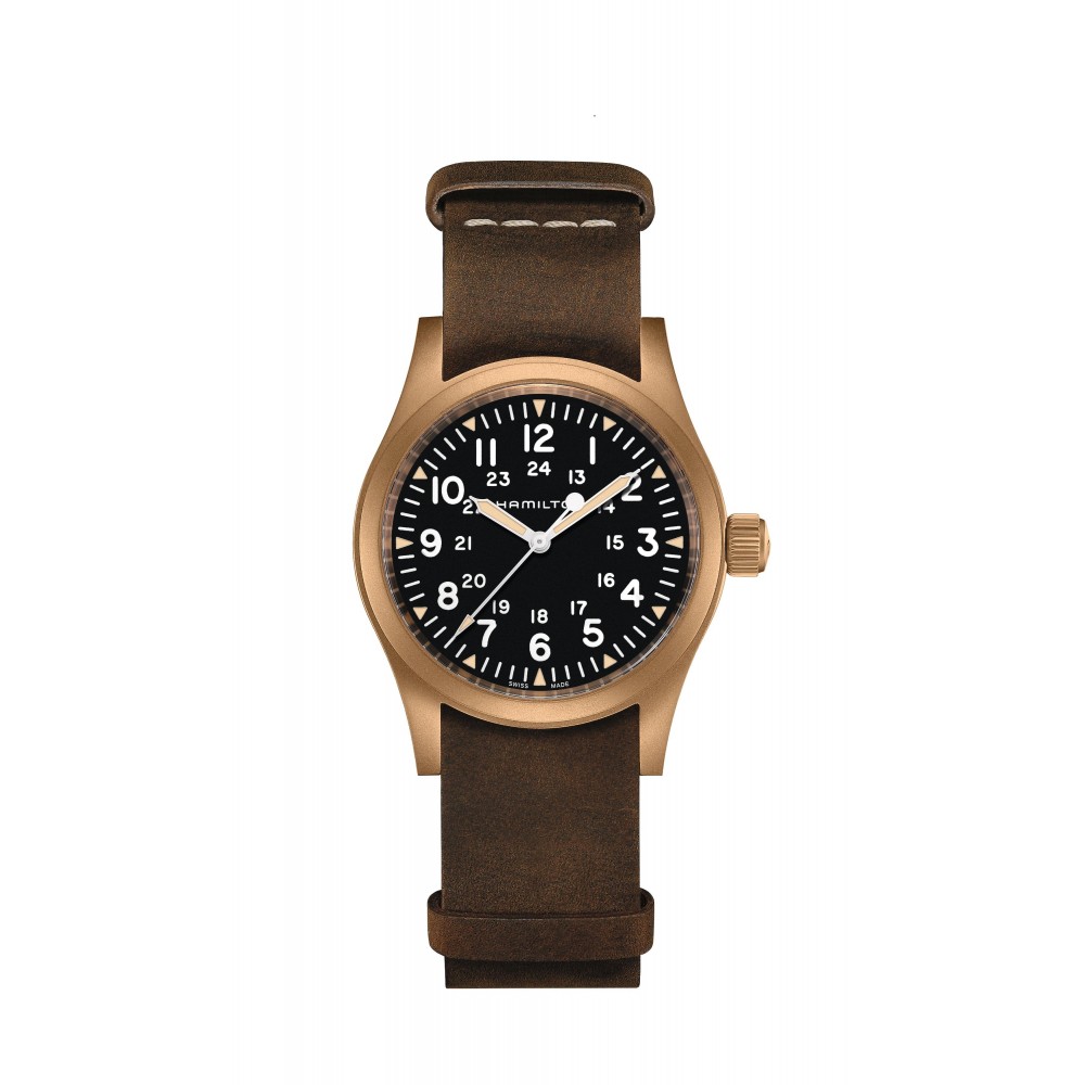 Montre Homme HAMILTON Khaki Field Mécanique Bronze - H69459530