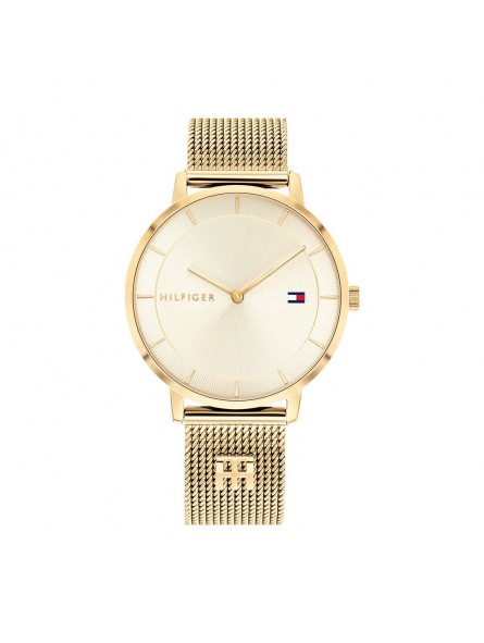 Montre Tommy Hilfiger Tea Femme - Boitier acier Doré - Bracelet acier Doré