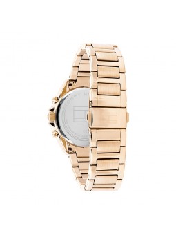 Montre Tommy Hilfiger Kennedy Femme - Boitier acier Doré Rose - Bracelet acier Doré Rose