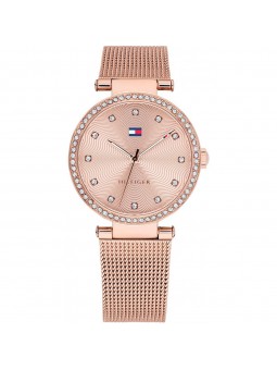 Montre Tommy Hilfiger Lynn Femme - Boitier acier Doré Rose - Bracelet acier Doré Rose
