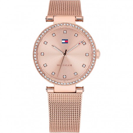 Montre Tommy Hilfiger Lynn Femme - Boitier acier Doré Rose - Bracelet acier Doré Rose