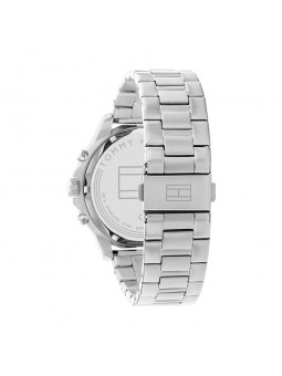 Montre Tommy Hilfiger Henry Homme - Boîtier acier argenté - Bracelet acier argenté