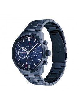 Montre Tommy Hilfiger Matthew Homme - Boîtier acier Bleu  - Bracelet acier Bleu