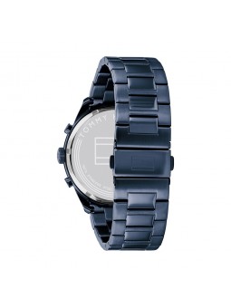 Montre Tommy Hilfiger Matthew Homme - Boîtier acier Bleu  - Bracelet acier Bleu