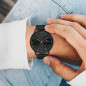 Montre Tommy Hilfiger Hendrix Homme - Boitier acier Noir - Bracelet acier Noir