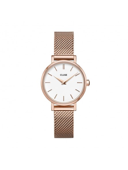 Montre Femme Cluse Boho Chic Petite Or rose, blanc - CW0101211003