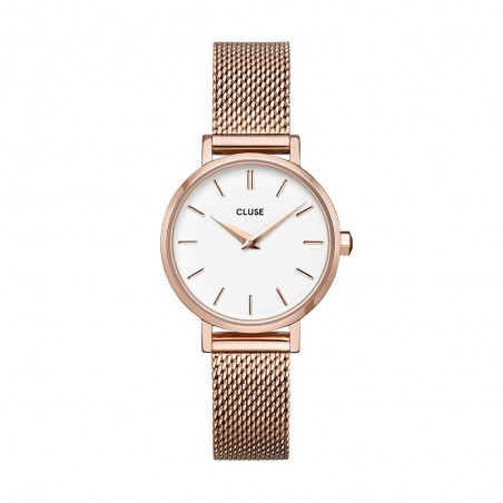 Montre Femme Cluse Boho Chic Petite Or rose, blanc - CW0101211003