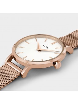 Montre Femme CLUSE Boho Chic Petite Blanc Doré Rose - CW0101211003