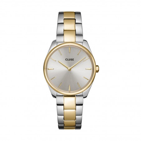 Montre Femme Cluse Féroce Petite Steel Silver, Silver , Gold Colour gris CW11207