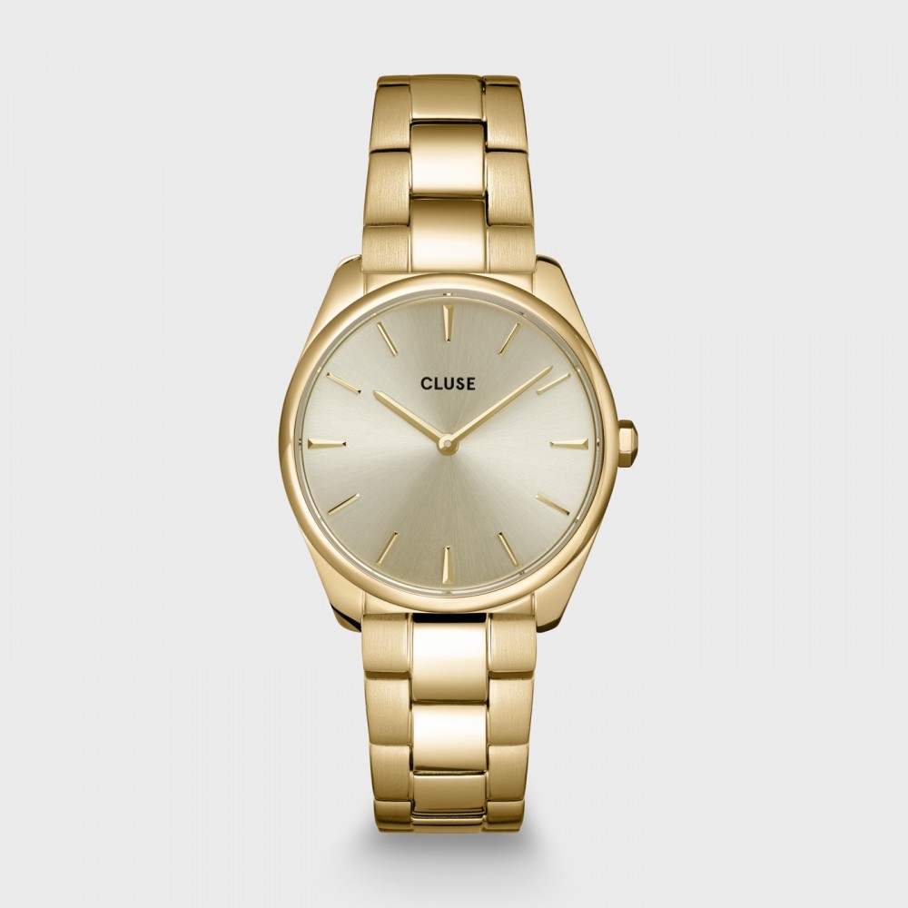 Montre Femme Cluse Féroce Petite Steel, Full Gold doré CW11212