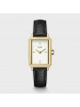 Montre Femme Cluse Fluette Leather Black Lizard, Gold Colour blanc CW11504