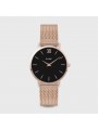 Montre Femme Cluse style minimaliste au cadran rond noir CW0101203003