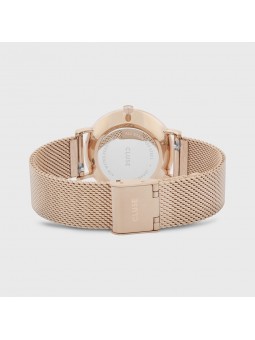 Montre Femme Cluse style minimaliste au cadran Rond noir CW0101203003