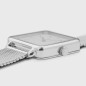 Montre Femme Cluse tétragone cadran blanc, Bracelet acier argent - CW0101207003 Montre Femme Cluse tétragone cadran blanc, Bracelet acier argent - CW0101207003