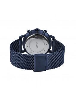 Montre Homme Cluse Aravis Chrono Mesh, Full blue bleu CW21001