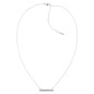 Collier Calvin Klein, collection Sculptural Elongated Linear, bijou acier référence 35000013