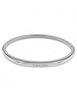 Bracelet Calvin Klein, collection Sculptural Faceted, bijou acier référence 35000045