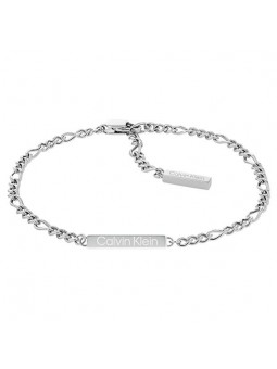 Bracelet Calvin Klein, collection Contemporary Linked, bijou acier référence 35700003
