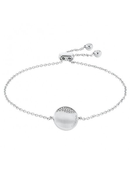 Bracelet Calvin Klein, collection Timeless Minimal Circular, bijou acier référence 35000134