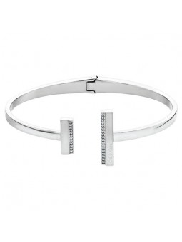 Bracelet Calvin Klein, collection Timeless Minimal Linear, bijou acier référence 35000160