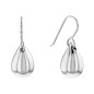 Boucles d'oreilles Calvin Klein, collection Sculptural Sculptured Drops, bijou acier référence 35000073
