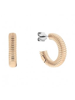 Boucles d'oreilles Calvin Klein, collection Contemporary Playful Repetition, bijou acier référence 35000033