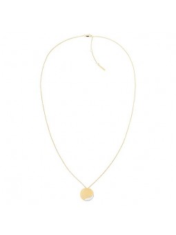 Collier Calvin Klein, collection Timeless Minimal Circular, bijou acier référence 35000149