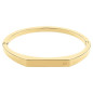 Bracelet Calvin Klein, collection Sculptural Faceted, bijou acier référence 35000046
